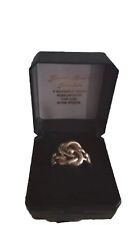 mens gold knot ring for sale  KENILWORTH