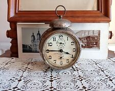 Antiguo despertador, Kienzle, Alemania, reloj mecánico, reloj de cuerda, usado segunda mano  Embacar hacia Argentina