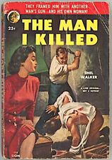 Libros León 1952 #112 El hombre que maté Shel Walker GGA cubierta PBO segunda mano  Embacar hacia Argentina