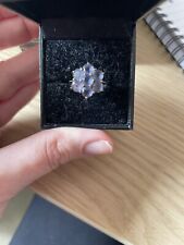 Blueberry quartz ring for sale  LEICESTER