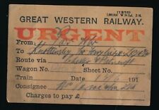 Railway wagon label for sale  SWANSEA