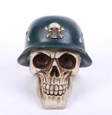 Chapéu capacete militar caveira pirata 6" estátua de Halloween comprar usado  Enviando para Brazil