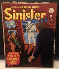 Sinister tales comic for sale  STANMORE