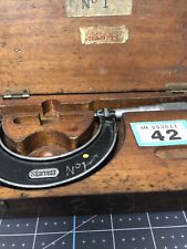 Vintage starrett micrometer for sale  BEXLEY