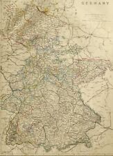 1865 antique map for sale  YORK