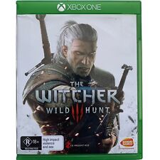 The Witcher 3 Wild Hunt Xbox One Microsoft COMPLETO con pegatinas de mapa manuales 2015 segunda mano  Embacar hacia Mexico