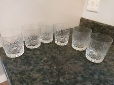 Crystal cut glass for sale  CALDICOT