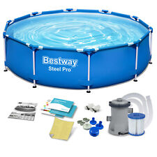 Basen stelażowy okrągły Steel Pro Frame Pool 56679 305 x 76 cm z pompą Bestway na sprzedaż  PL