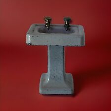 Vintage Tootsie Toy Dollhouse Furniture Cast Metal Bathroom Sink for sale  Shipping to South Africa