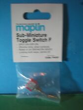 Maplin dpdt toggle for sale  ABERDARE