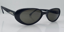 Monturas de gafas de sol vintage Kenneth Cole Almond Joy 300 negras ovaladas Hong Kong segunda mano  Embacar hacia Mexico