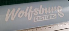 Wolfsburg customs sticker for sale  Shipping to United Kingdom