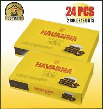 24 Leche Alfajor Habana Chocolate y Merengue con Dulce de Leche (2 cajas mixtas) segunda mano  Argentina 