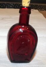 Garrafa de vidro Wheaton vermelho rubi ferradura garrafa 3" comprar usado  Enviando para Brazil
