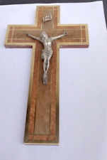 Crucifix acajou plaqué d'occasion  Les Forges