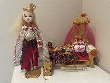 Ever after high doll, Apple White Legacy Day With Apple Whites Fainting Couch, used for sale  Shipping to South Africa