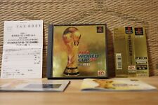 Conjunto completo 98 da Copa do Mundo FIFA! Japão Playstation 1 PS1 Muito Bom+ Estado! comprar usado  Enviando para Brazil