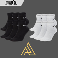 Calcetines de algodón tobillo acolchados Dri-Fit para hombre Nike rendimiento diario 1,3,6 pares segunda mano  Embacar hacia Argentina