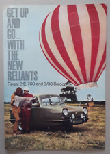 Reliant regal brochure for sale  BOURNE