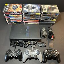 Sony Playstation 2 PS2 Fat Console W/ NEW LASER 39 Games 3 Controllers Mem Card for sale  Shipping to South Africa
