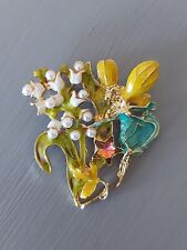 Beautiful enamel crystal for sale  EXETER