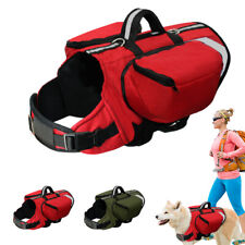 Peitorais para cães de grande serviço Alforjes Mochila Para Cães Grandes viajando Ao Ar Livre comprar usado  Enviando para Brazil