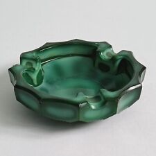 Malachite glass ashtray for sale  BRISTOL