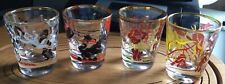 VINTAGE 4 PC AFRICAN CANNIBALS ZULU BLACK CATS MONKEYS BAR SHOT GLASSES for sale  Shipping to South Africa