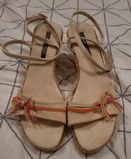 Pretty espadrille wedges for sale  HUDDERSFIELD
