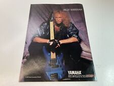 Bajo Billy Sheehan 1989 Yamaha Vintage Mr. Big Print Anuncio 89-1 segunda mano  Embacar hacia Argentina