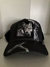 Goorin Bros The Farm Animal LONE WOLF Noir Capsule Trucker Hat Limited Edition for sale  Shipping to South Africa