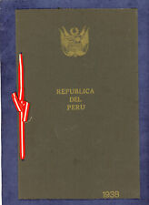 Peru 1938 american d'occasion  Expédié en Belgium