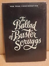 The Ballad of Buster Scruggs Netflix DVD FYC Screener Coen Brothers Raro 2018 comprar usado  Enviando para Brazil