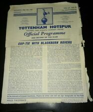 Tottenham blackburn cup for sale  NORWICH