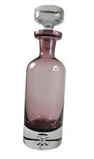 Amethyst purple decanter for sale  Clearwater