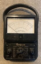 Simpson 260 analog for sale  Stewartsville