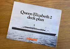 Qe2 deck plan for sale  SALISBURY