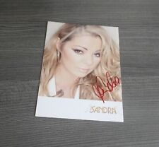 Sandra *Maria Magdalena*, original signed Autographcard in 10x15 cm comprar usado  Enviando para Brazil