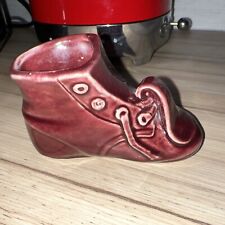 Ceramic purple boot for sale  CORBY