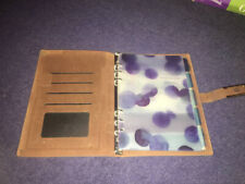 Grey suede filofax for sale  HIGH WYCOMBE