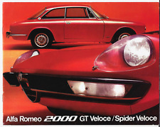 Alfa romeo 2000 for sale  UK