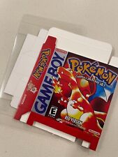 POKEMON ROJO - NNINTENDO GAME BOY - SOLO CAJA + PROTECTOR, usado segunda mano  Embacar hacia Argentina