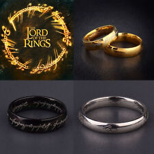 Gold The One Ring Titanium Steel Lord of the Rings Fashion Men's Rings Size 6-13 for sale  Shipping to South Africa