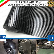 Pellicola wrapping carbon usato  Napoli