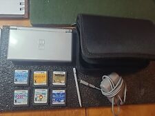 Nintendo DS Lite Silver Console.  Works Great.  Comes With Charger+ Black Case+, used for sale  Shipping to South Africa