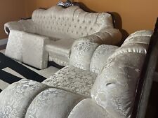 ivory leather sofa for sale  Hightstown