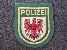 Polizei brandenburg abzeichen gebraucht kaufen  Freihung