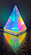 Pyramid acrylic lamp for sale  Sarasota