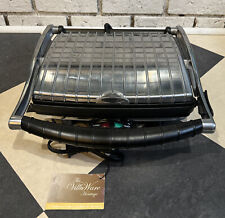 Villaware 2160 Uno Panini Grill Press Sandwich Maker - TESTED WORKS GREAT!, used for sale  Bethel