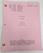 LAW & ORDER / Jeremy R. Littman 1996 Roteiro de TV, Sam Waterston "Encore", usado comprar usado  Enviando para Brazil